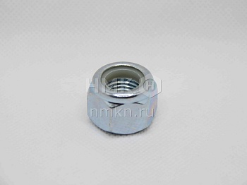 гайка 14х1.5 с белым нейлоновым кольцом самоконтрящаяся высокая в Нижнем Новгороде